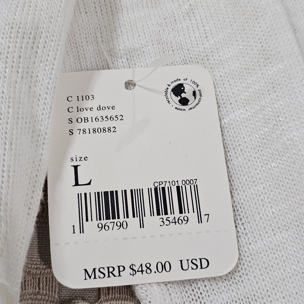 Intimately Free People Laying Low Long Sleeve Tee Size Large NWT - Picture 12 of 15